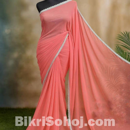 soft Georgette sharee